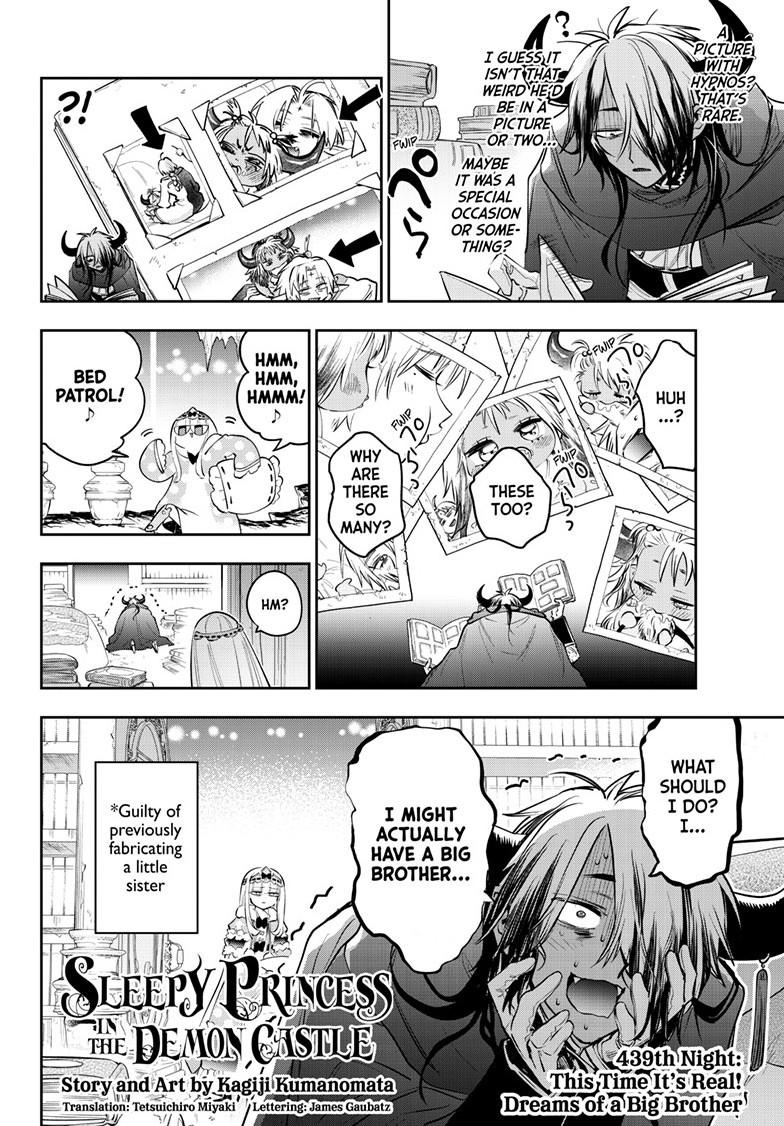 Maou-jou de Oyasumi chapter 429 page 2