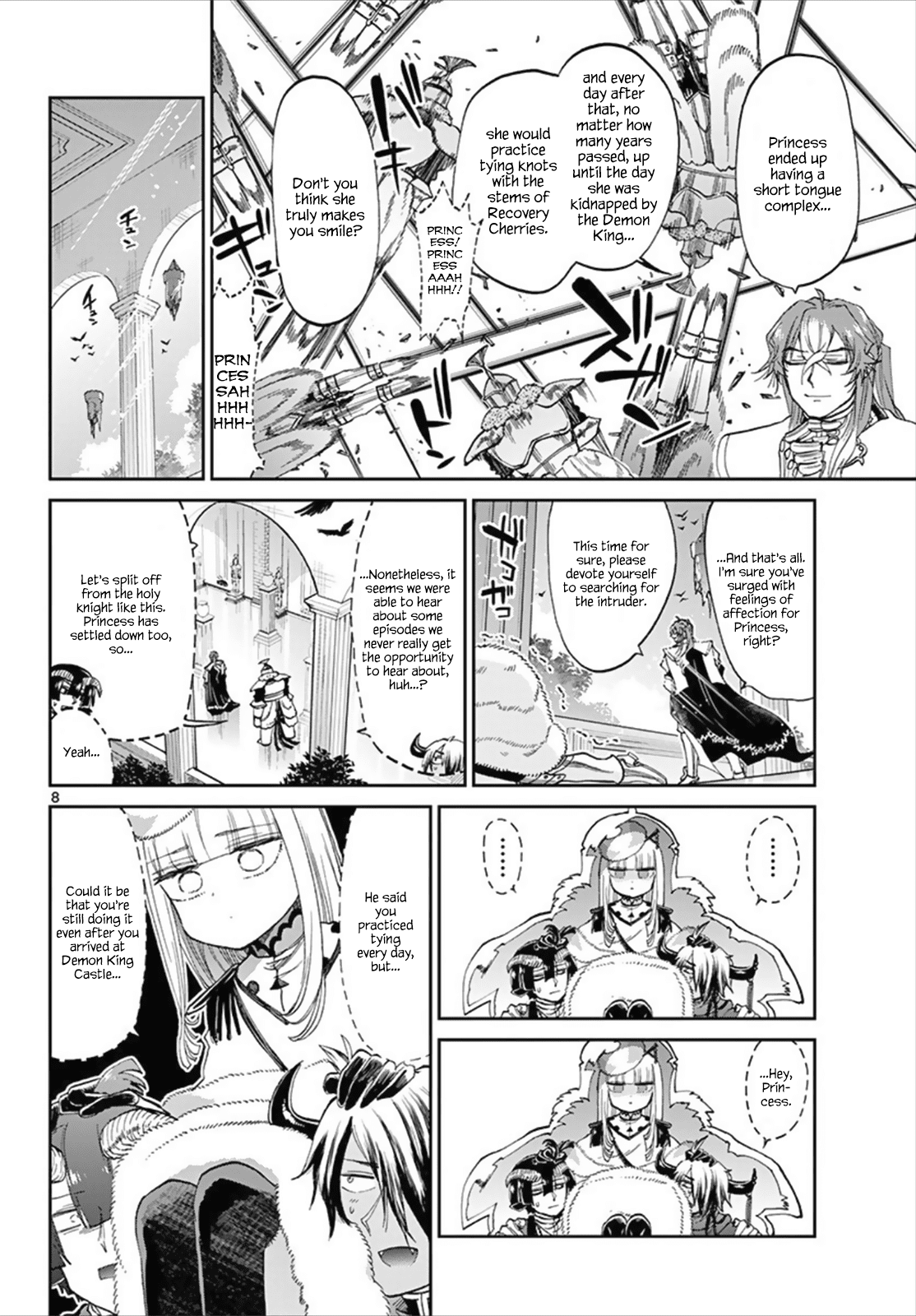 Maou-jou de Oyasumi chapter 83 page 8