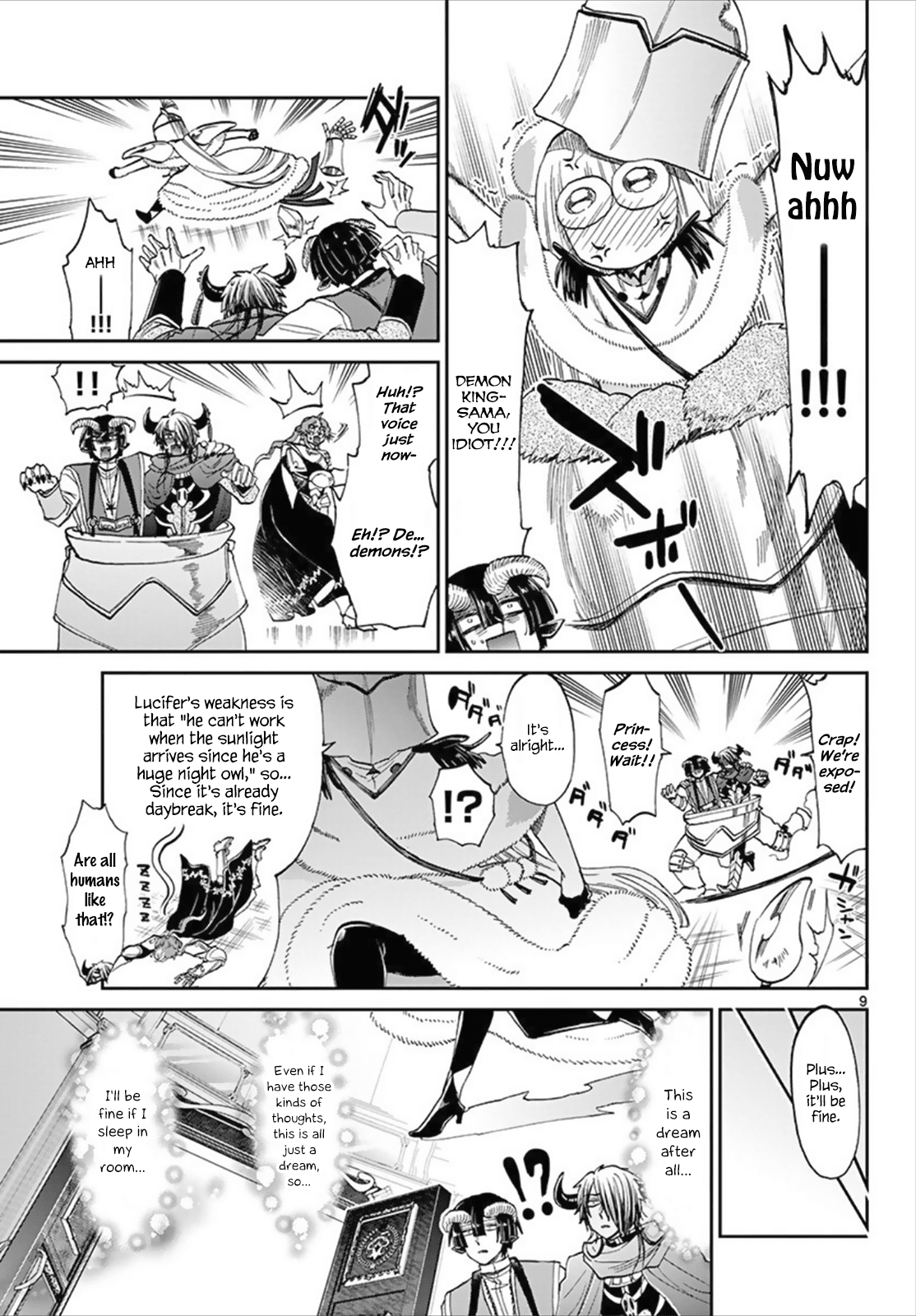 Maou-jou de Oyasumi chapter 83 page 9