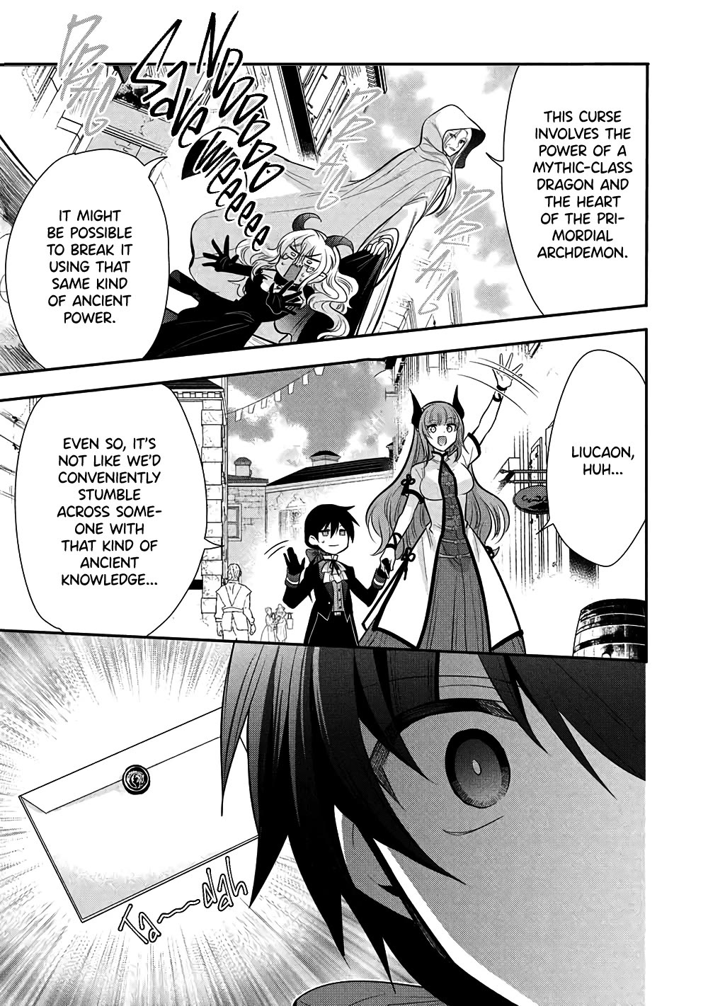 Maou no Ore ga Dorei Elf wo Yome ni Shitanda ga, Dou Medereba Ii? chapter 77 page 28