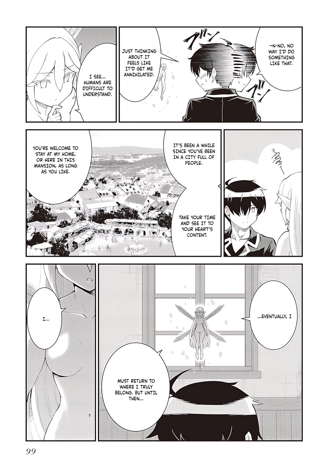 Maou Toubatsu Shita Ato, Medachitakunai node Guild Master ni Natta chapter 59 page 6