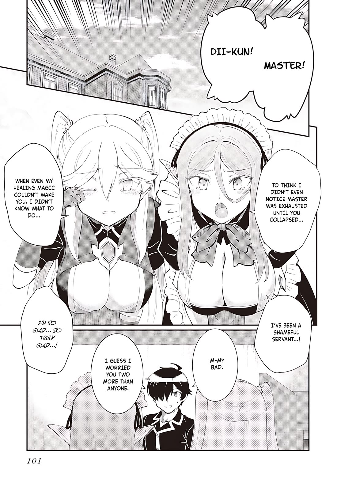 Maou Toubatsu Shita Ato, Medachitakunai node Guild Master ni Natta chapter 59 page 8