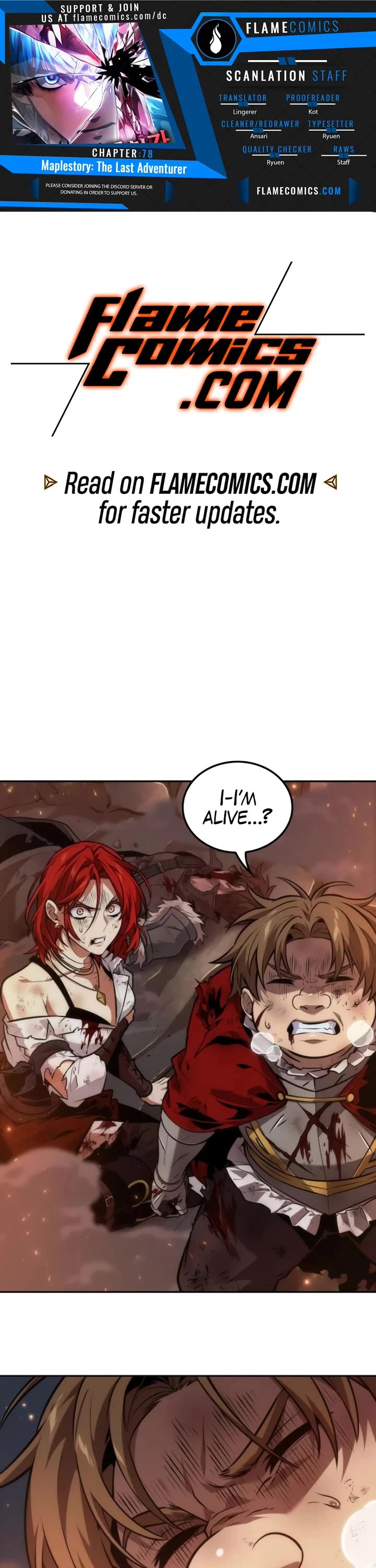 Maplestory: The Last Adventurer chapter 78 page 1