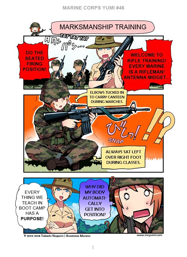 Marine Corps Yumi chapter 102 page 1