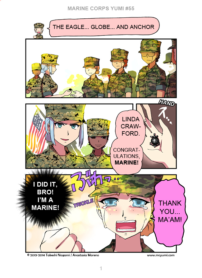 Marine Corps Yumi chapter 55 page 1