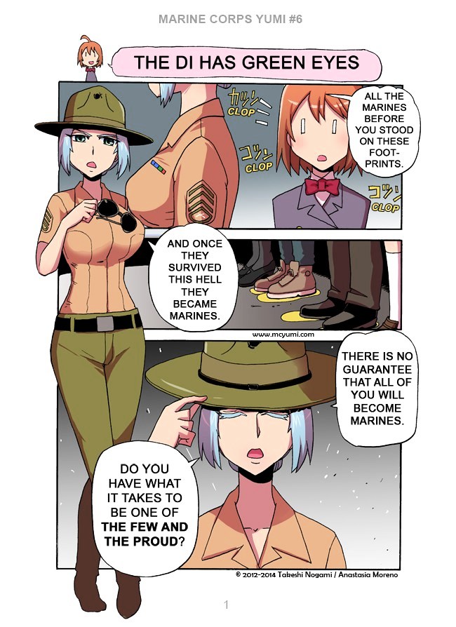 Marine Corps Yumi chapter 62 page 1