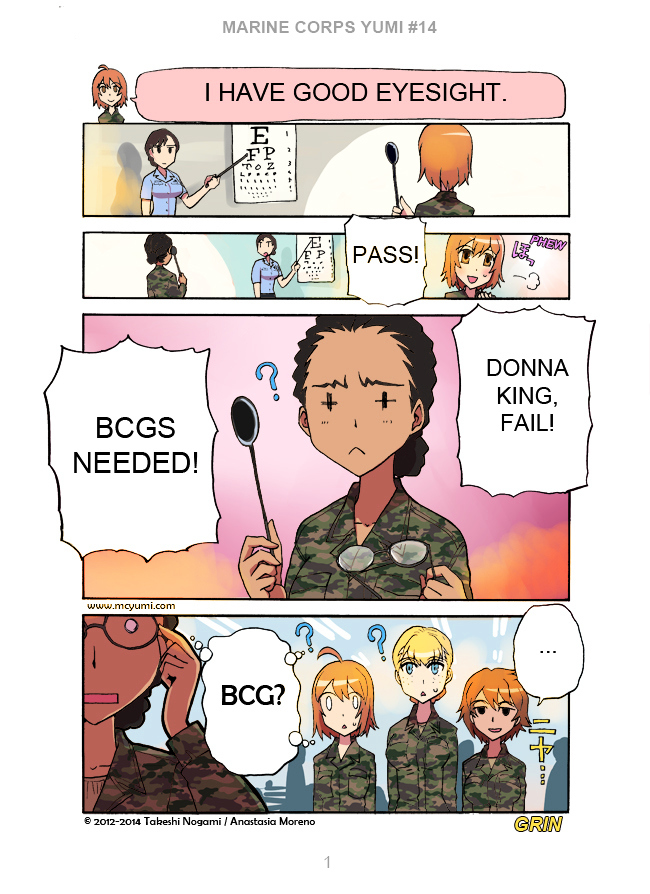 Marine Corps Yumi chapter 70 page 1