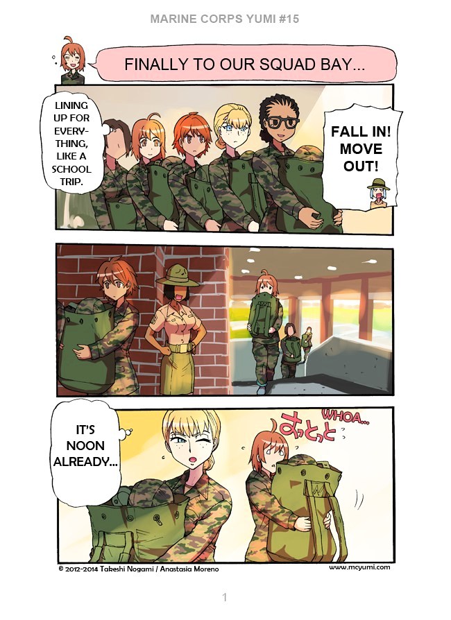 Marine Corps Yumi chapter 71 page 1