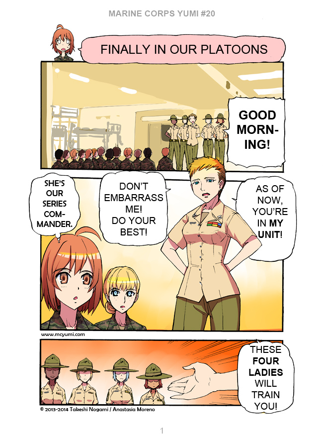 Marine Corps Yumi chapter 76 page 1