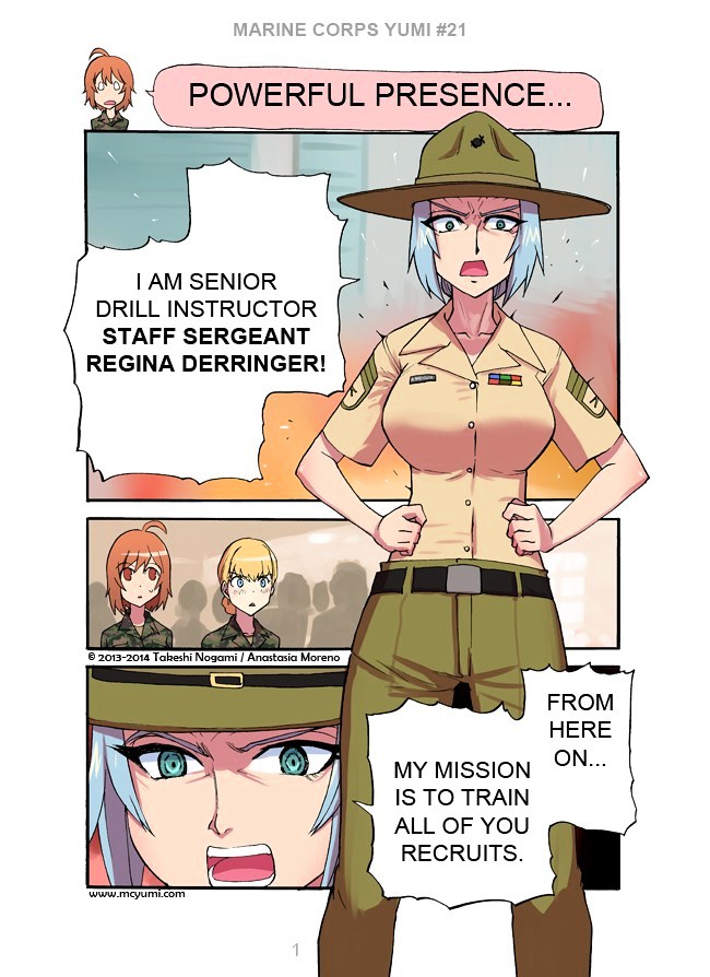 Marine Corps Yumi chapter 77 page 1