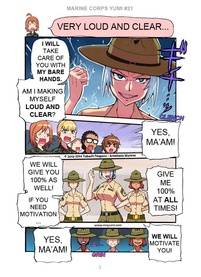 Marine Corps Yumi chapter 77 page 3