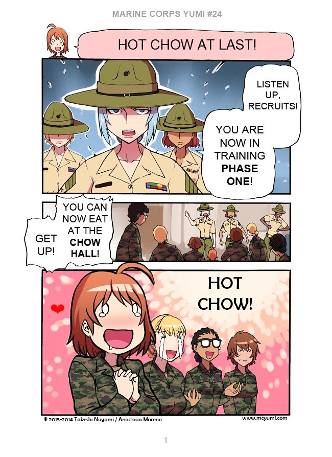 Marine Corps Yumi chapter 80 page 1