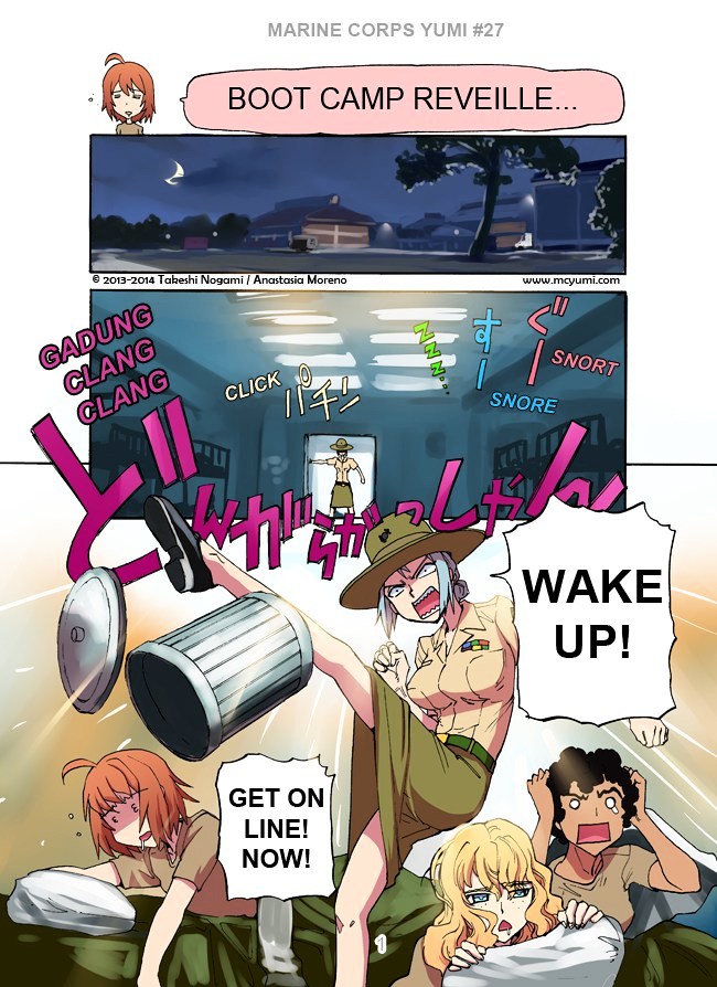 Marine Corps Yumi chapter 83 page 1