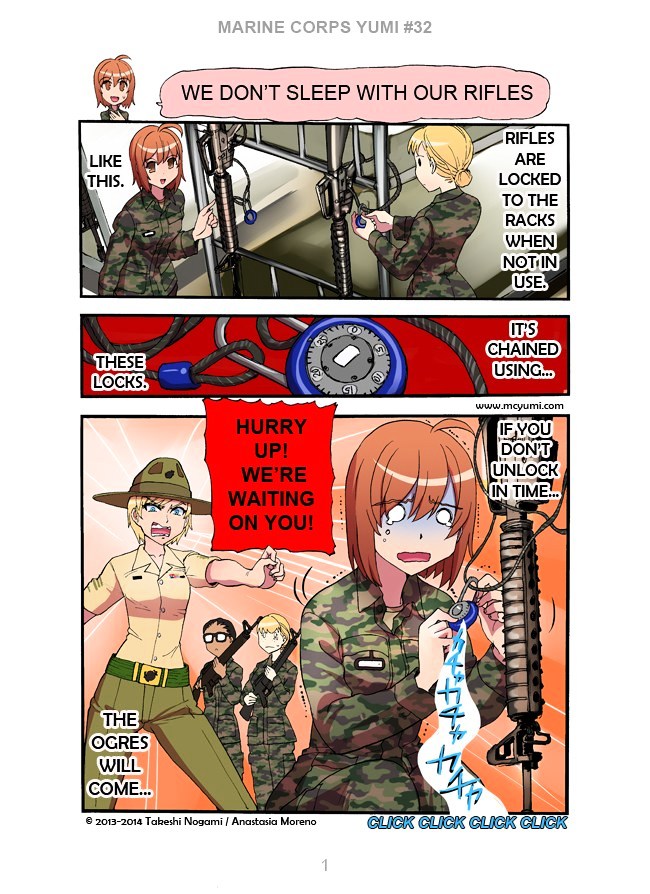 Marine Corps Yumi chapter 88 page 1