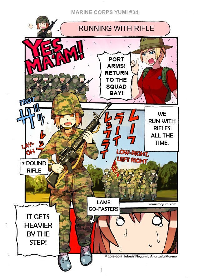 Marine Corps Yumi chapter 90 page 1