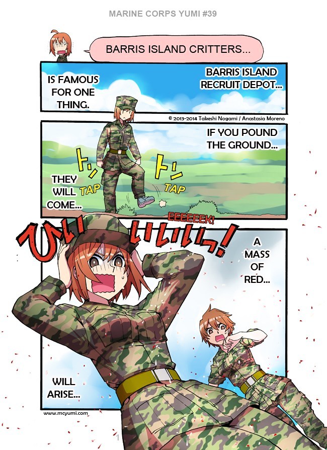 Marine Corps Yumi chapter 95 page 1