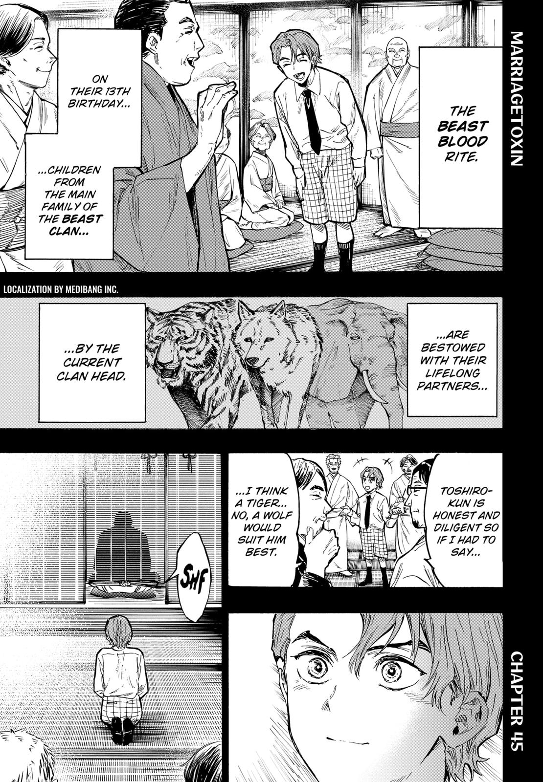 MARRIAGETOXIN chapter 45 page 1