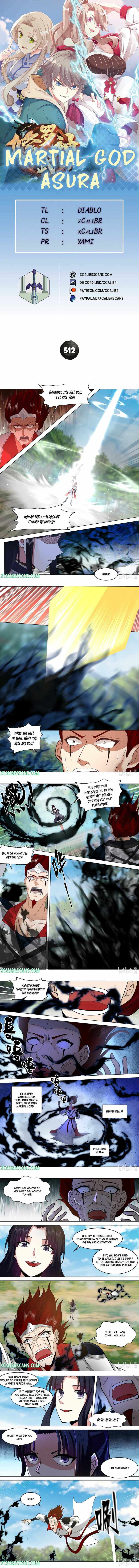 Martial God Asura chapter 512 page 1