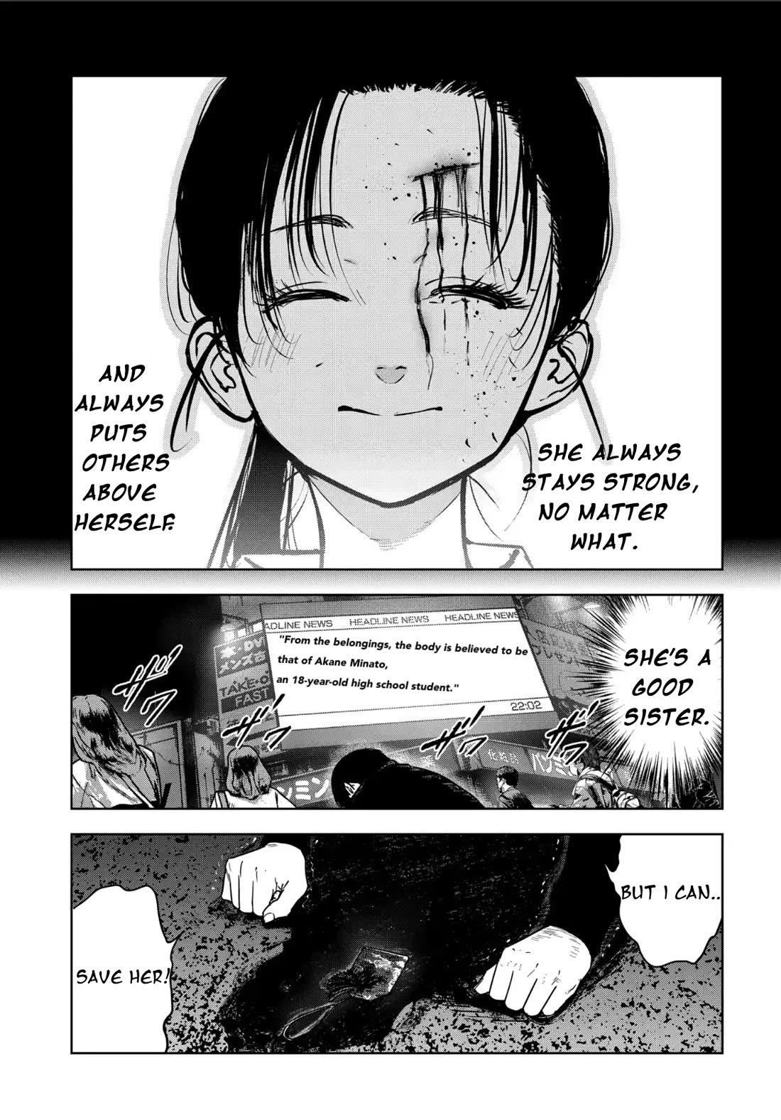 Massacre Happy End - The Blue Chapter chapter 3.1 page 5