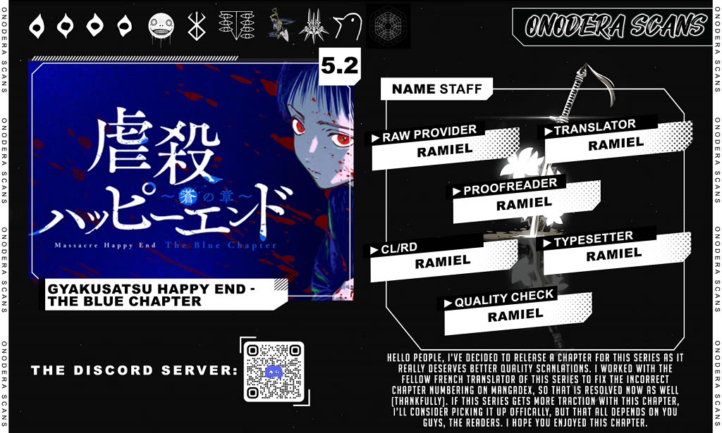 Massacre Happy End - The Blue Chapter chapter 5.2 page 14
