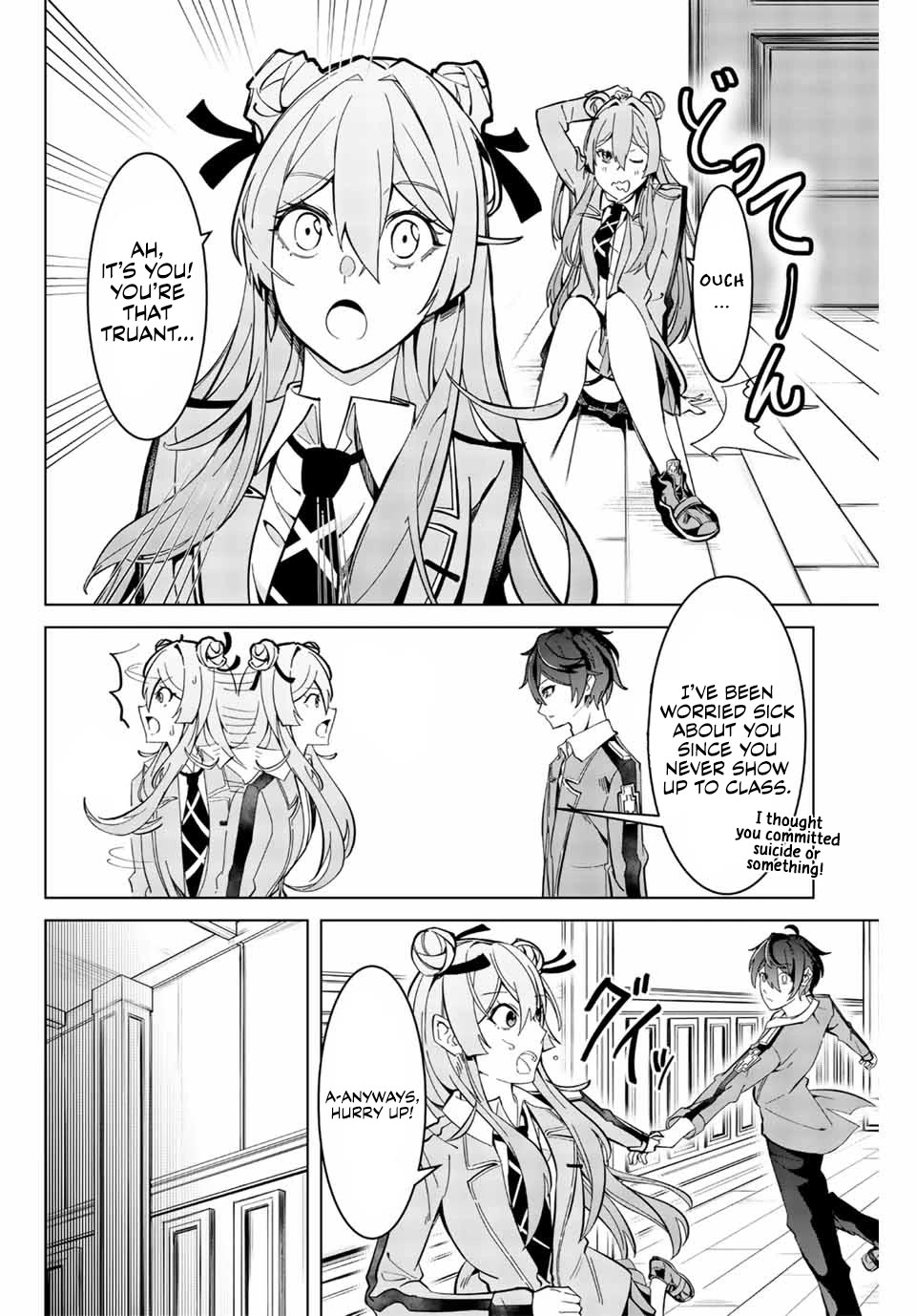Master of the Magic Guild: Reborn and Starting Over Now for the Second Time at the Academy chapter 2 page 13