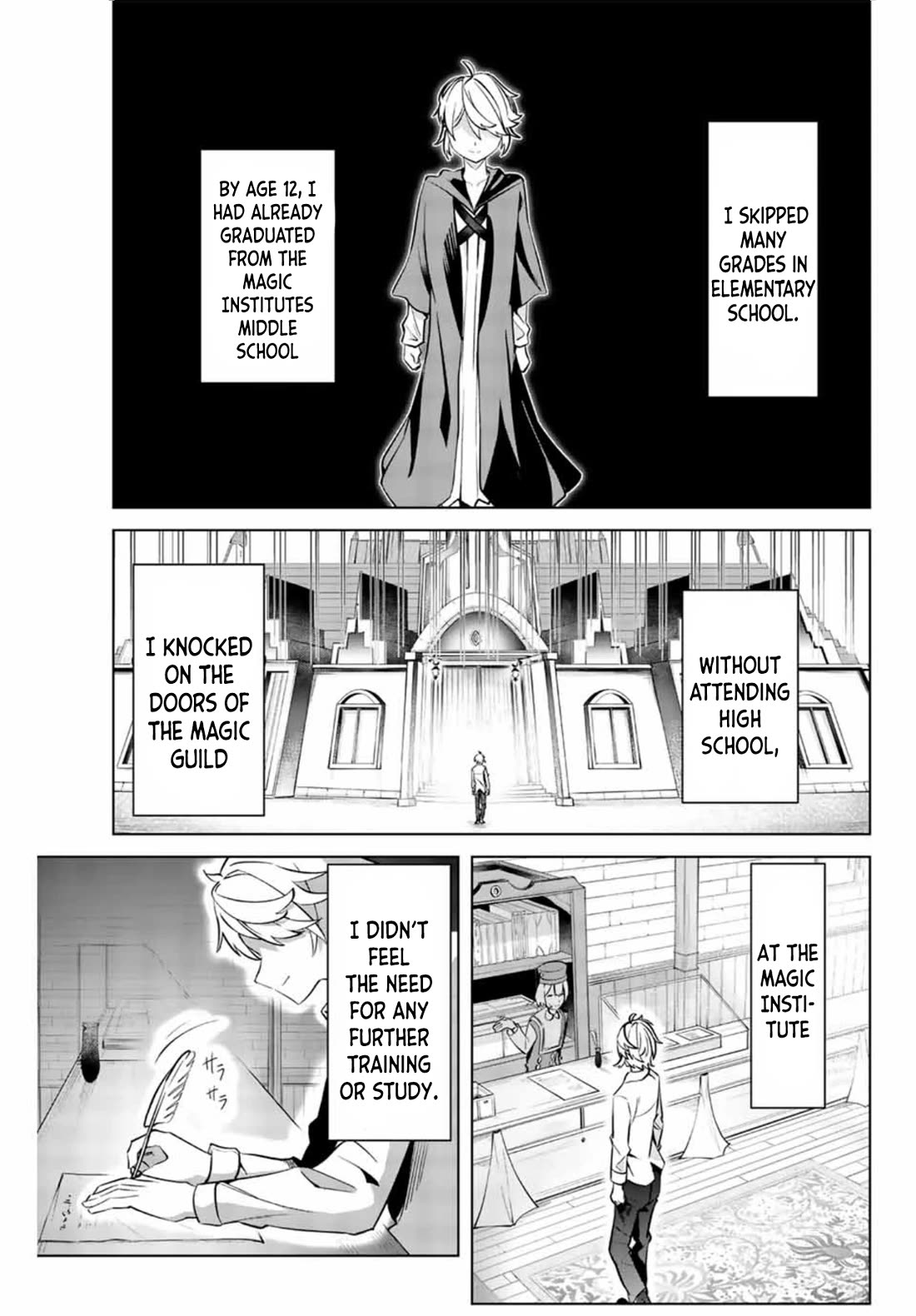 Master of the Magic Guild: Reborn and Starting Over Now for the Second Time at the Academy chapter 4 page 5