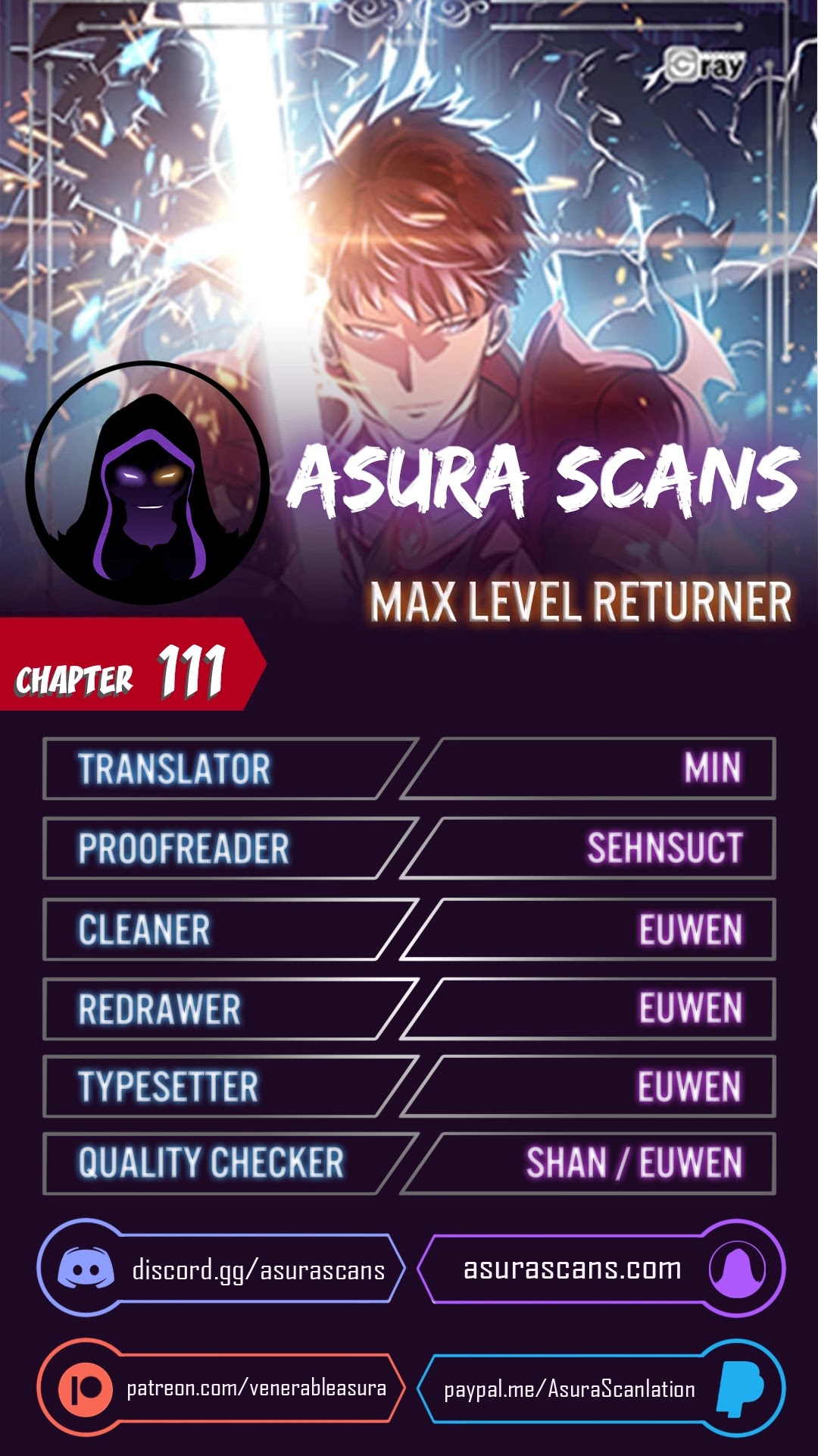 Max Level Returner chapter 111 page 1