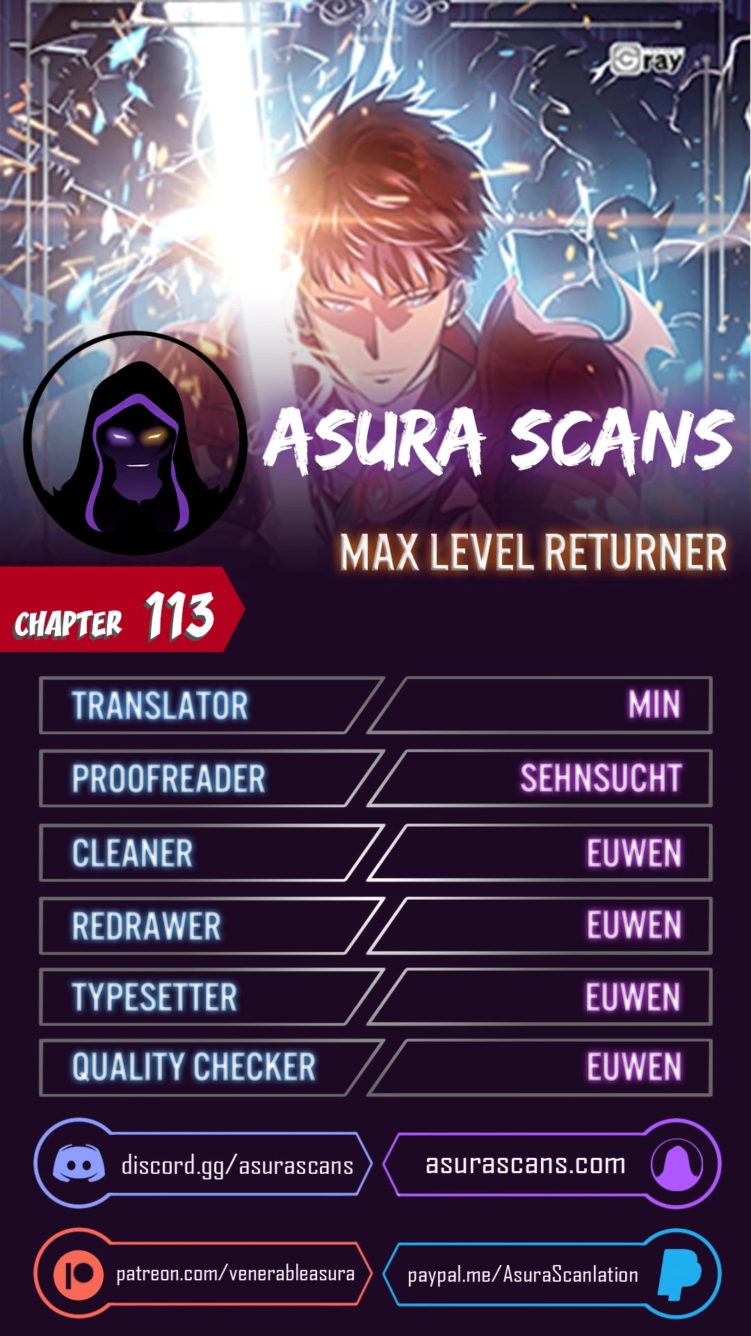 Max Level Returner chapter 113 page 1