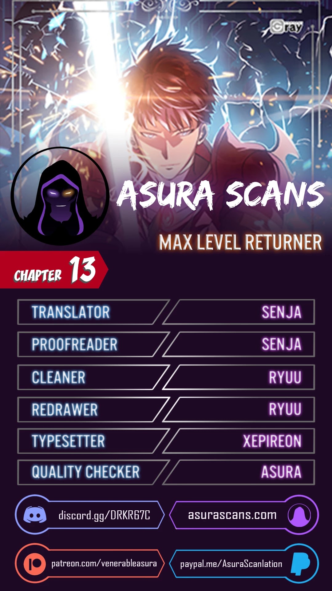 Max Level Returner chapter 13 page 1