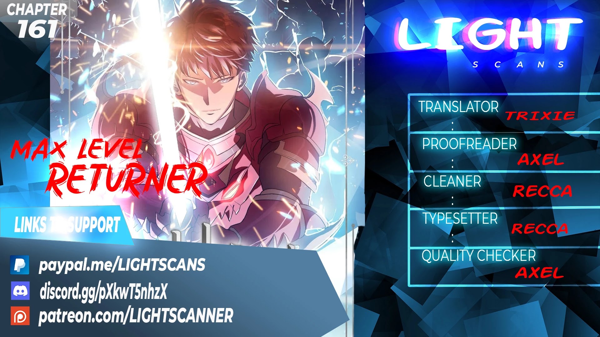 Max Level Returner chapter 161 page 1