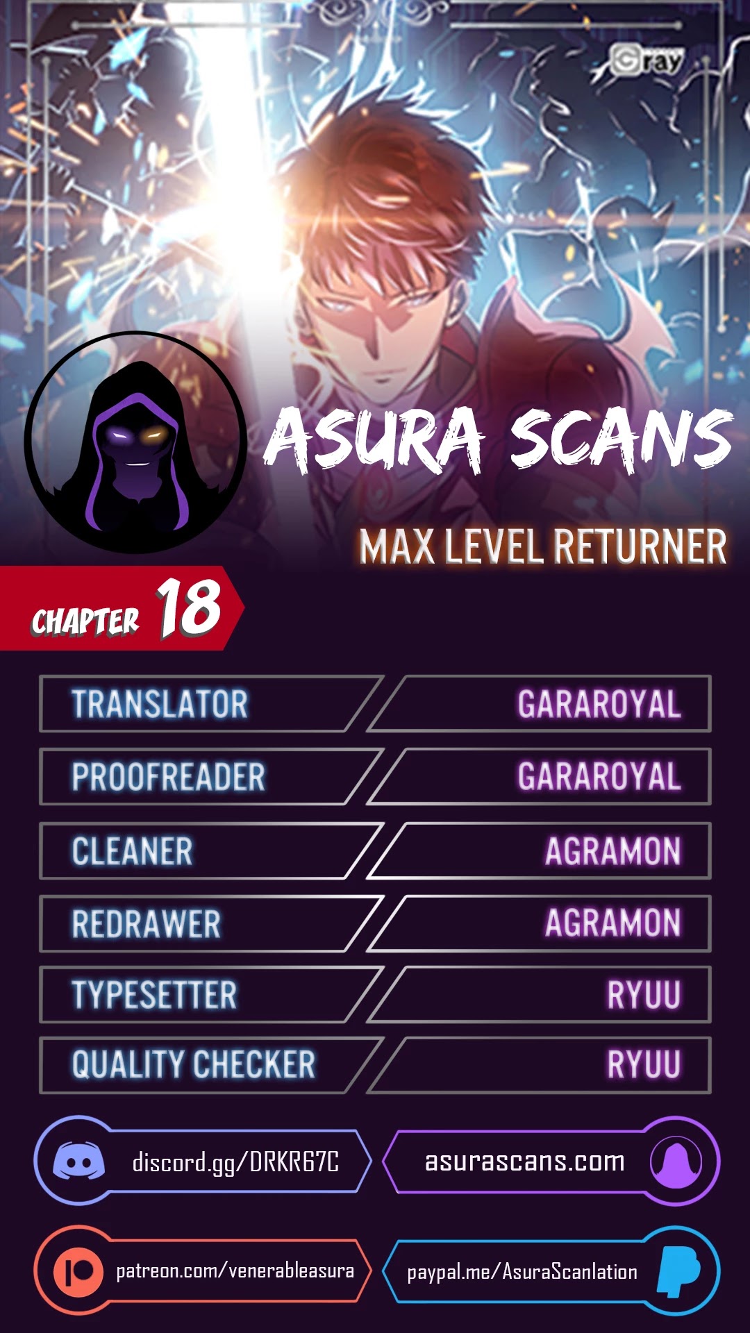 Max Level Returner chapter 18 page 1