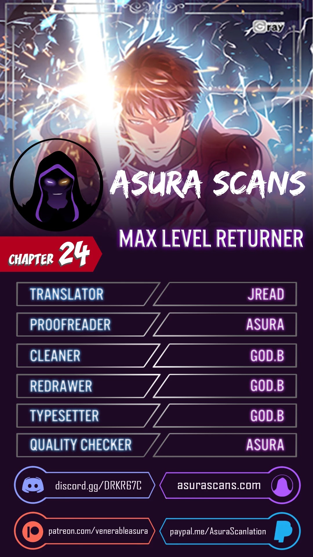 Max Level Returner chapter 24 page 1