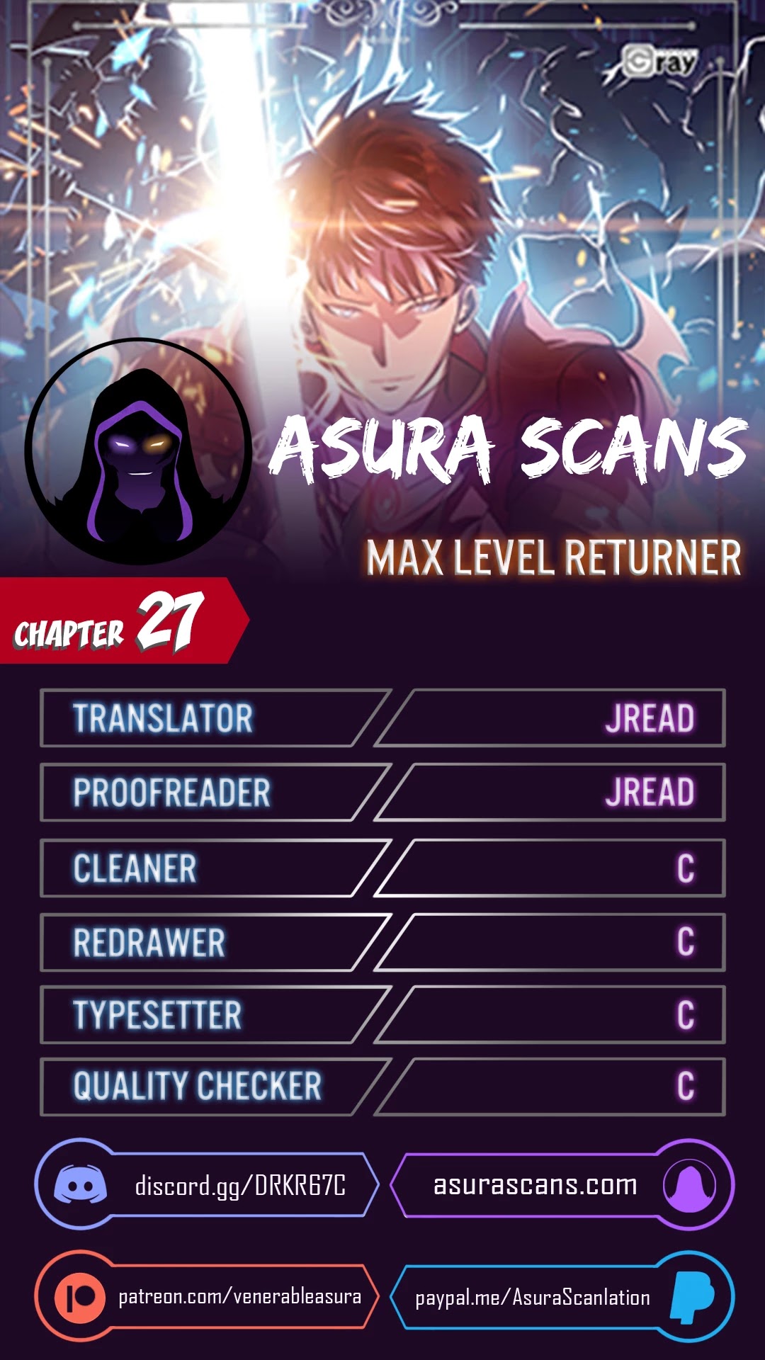 Max Level Returner chapter 27 page 1
