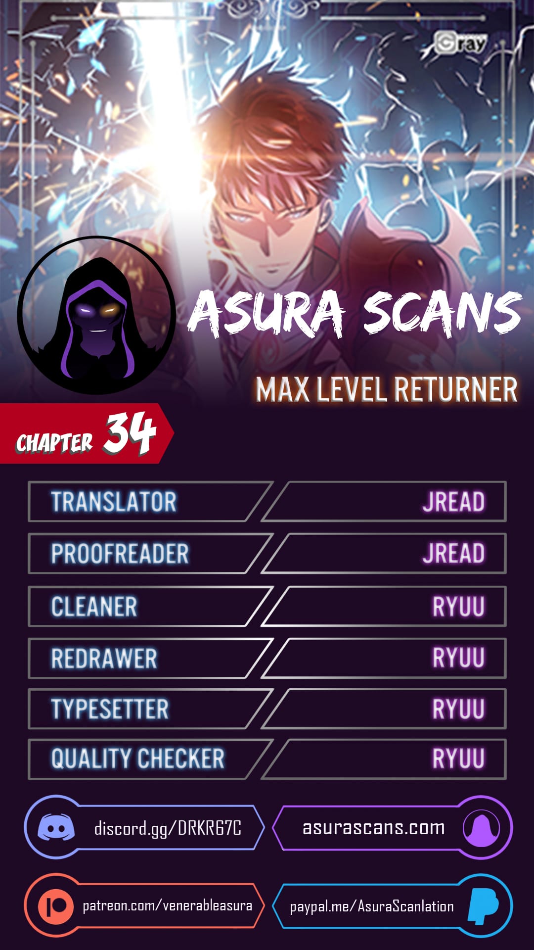 Max Level Returner chapter 34 page 1