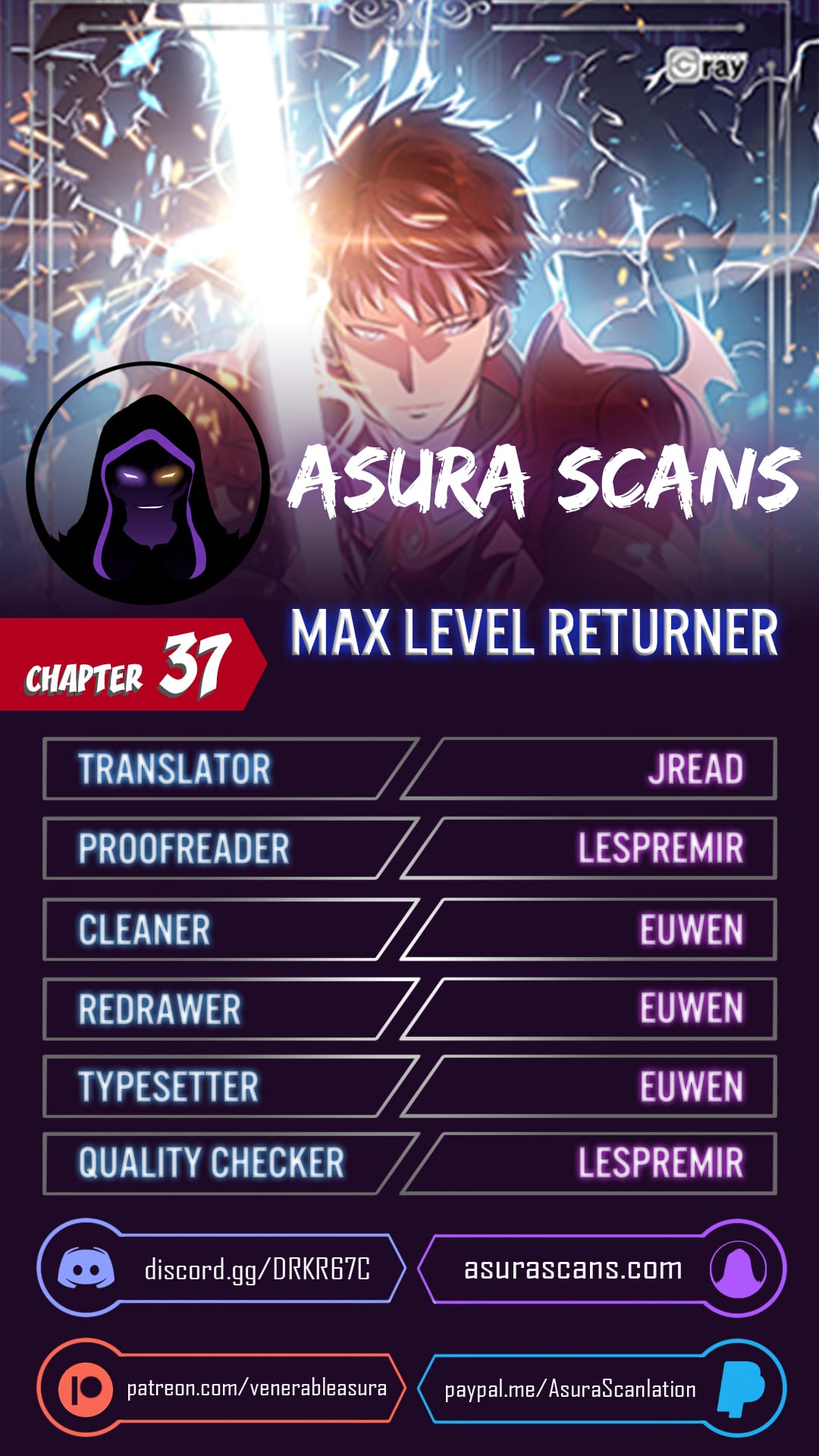 Max Level Returner chapter 37 page 1