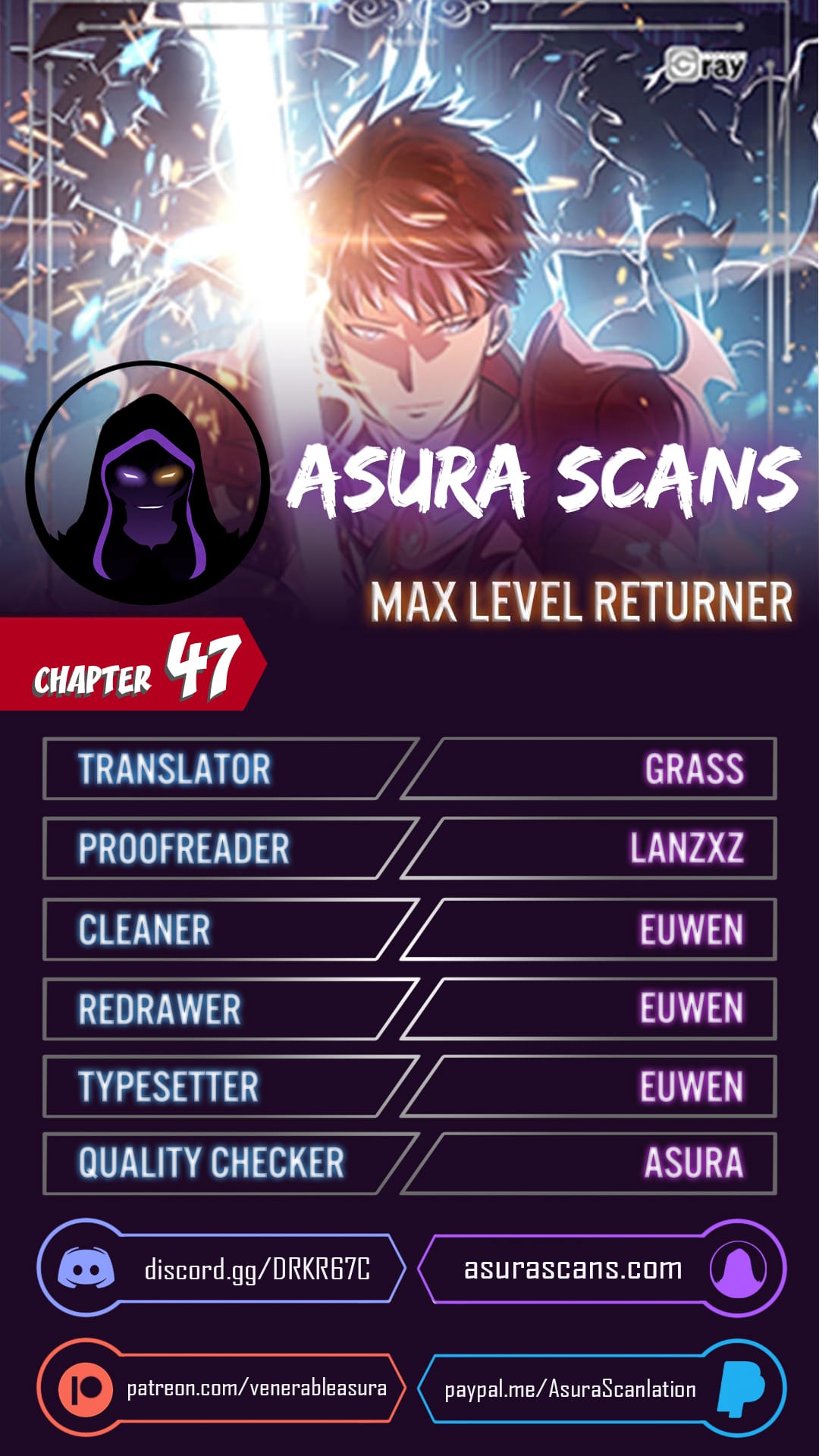Max Level Returner chapter 47 page 1