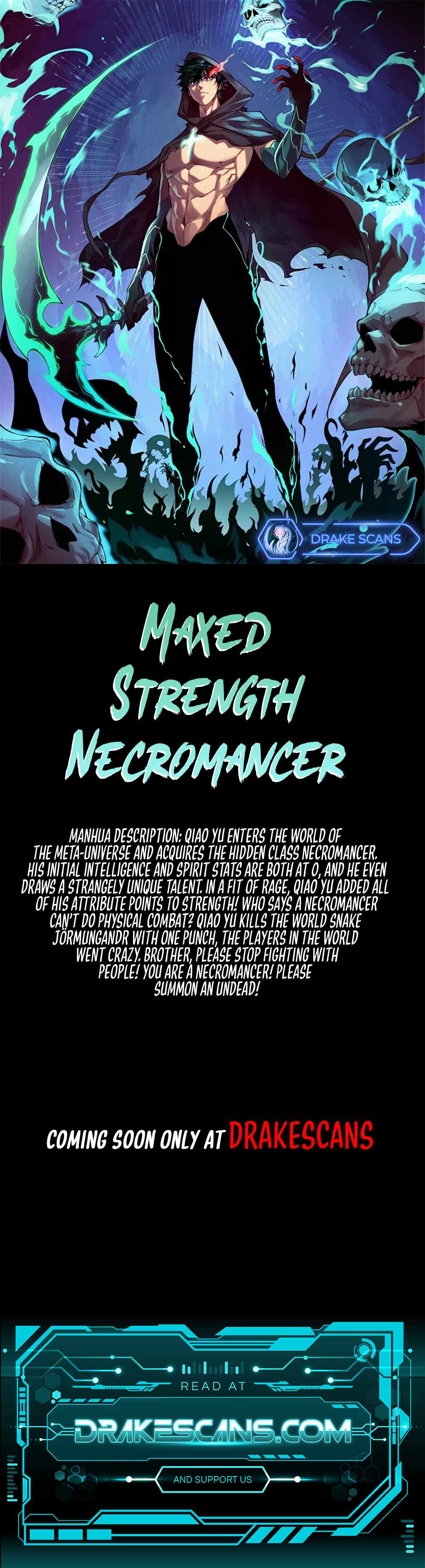Maxed Strength Necromancer chapter 0 page 2