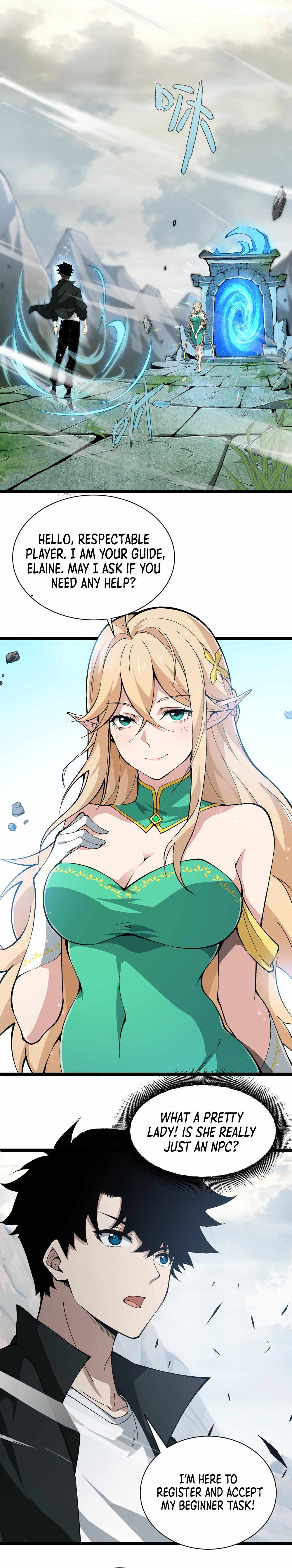 Maxed Strength Necromancer chapter 1 page 14