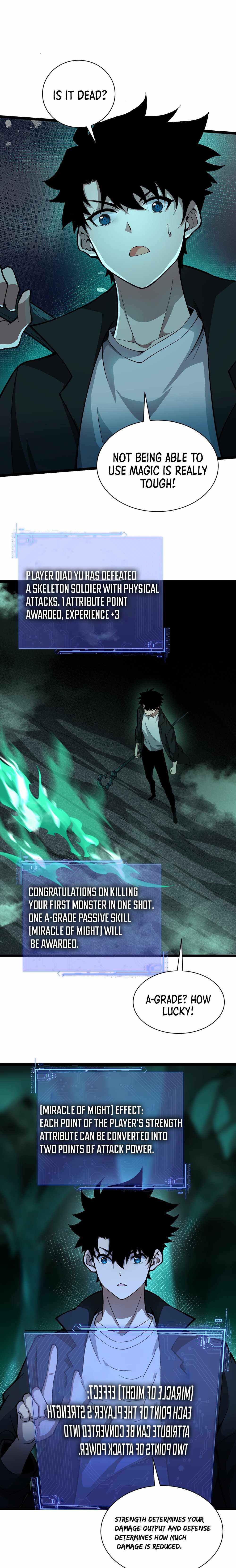 Maxed Strength Necromancer chapter 1 page 22