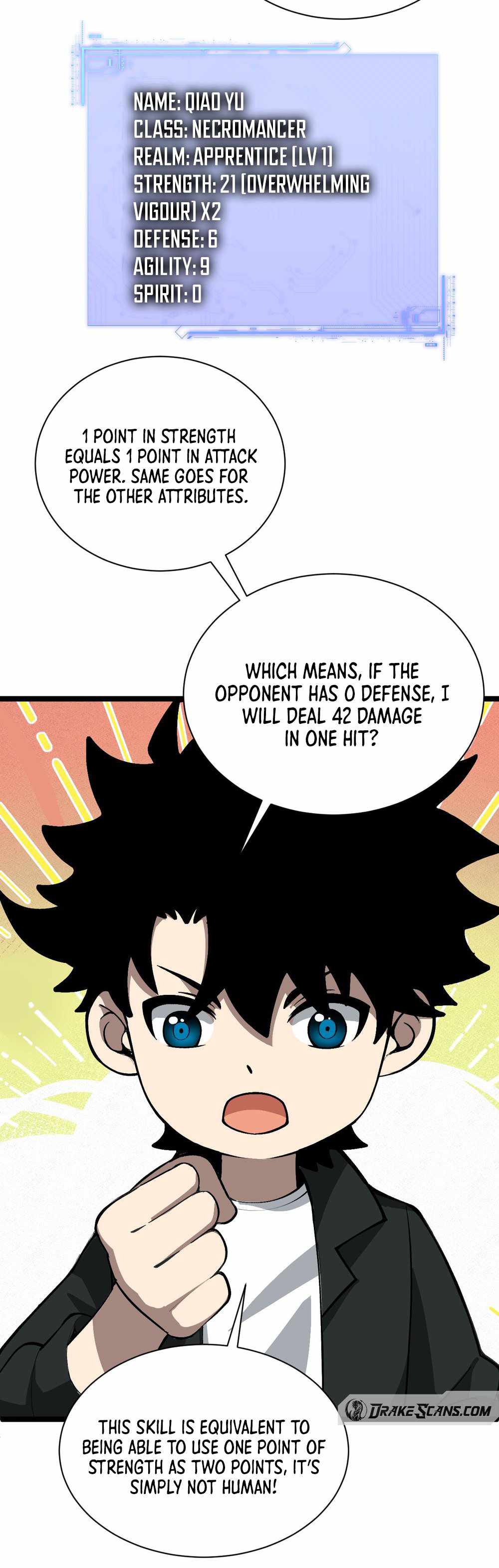 Maxed Strength Necromancer chapter 1 page 23