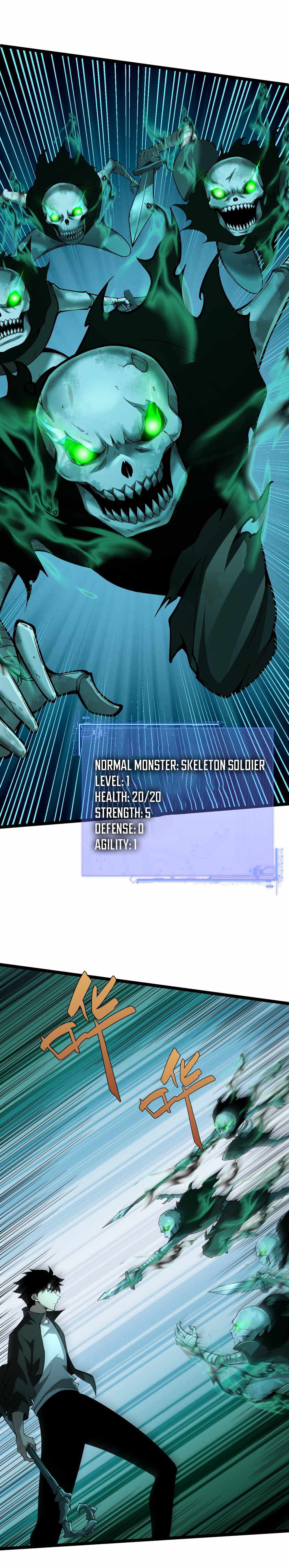 Maxed Strength Necromancer chapter 1 page 25