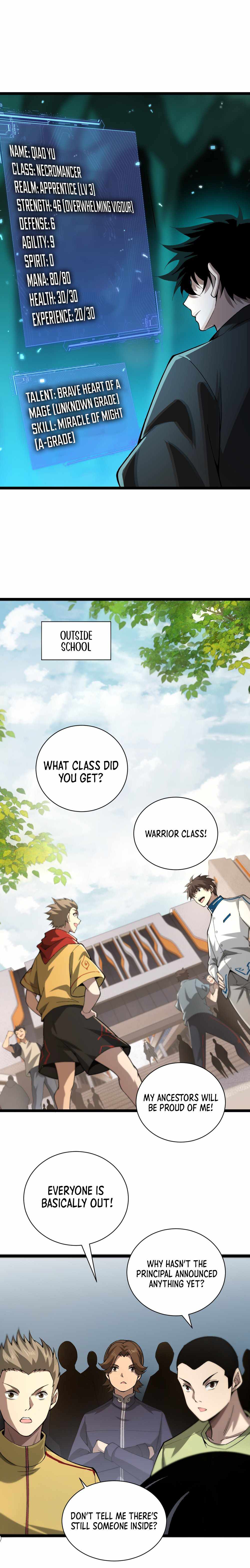 Maxed Strength Necromancer chapter 1 page 38