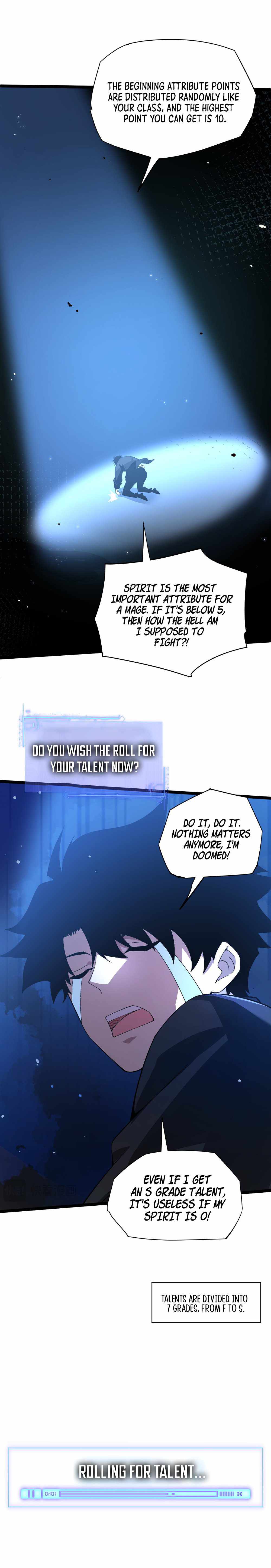 Maxed Strength Necromancer chapter 1 page 9
