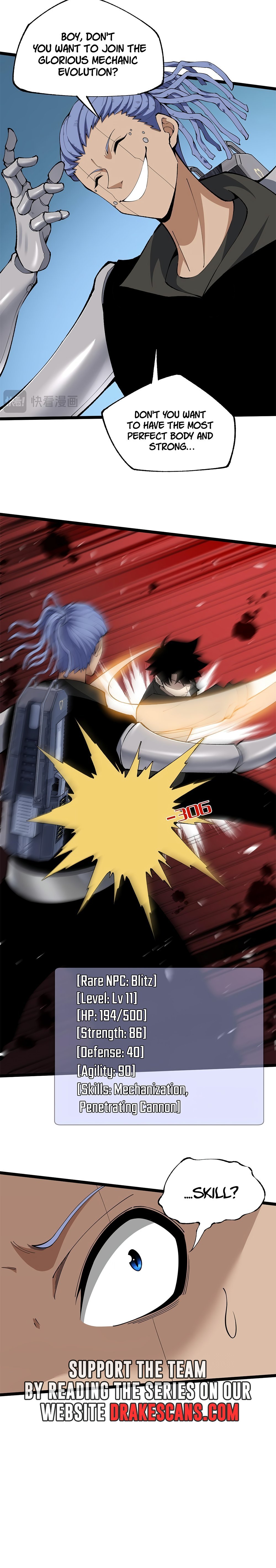 Maxed Strength Necromancer chapter 13 page 9