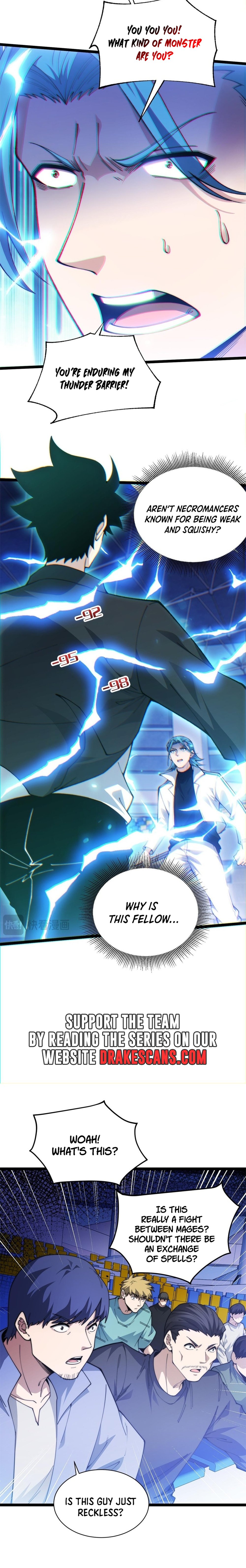 Maxed Strength Necromancer chapter 18 page 8