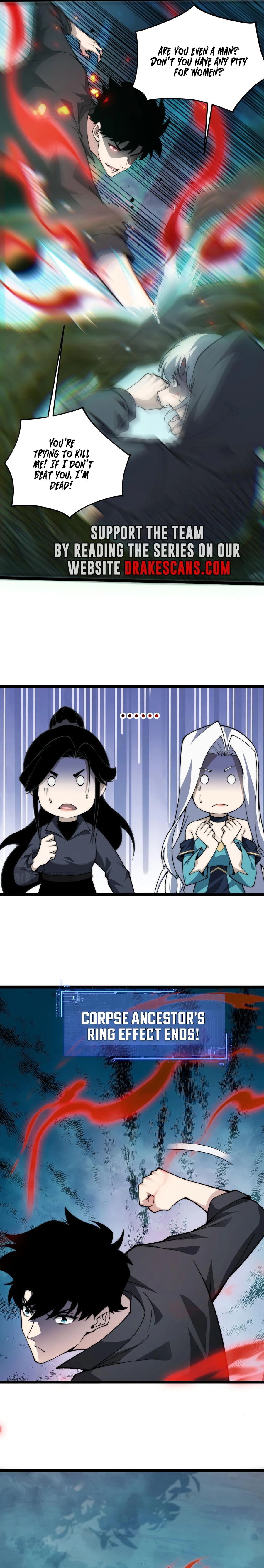 Maxed Strength Necromancer chapter 35 page 6