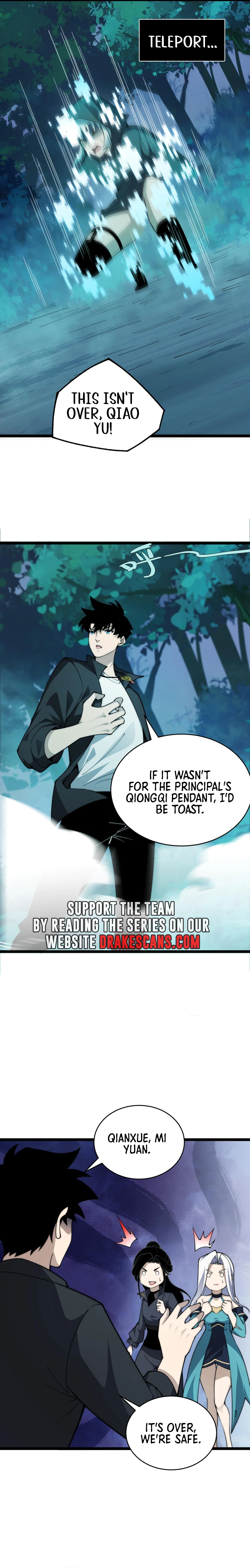 Maxed Strength Necromancer chapter 35 page 8