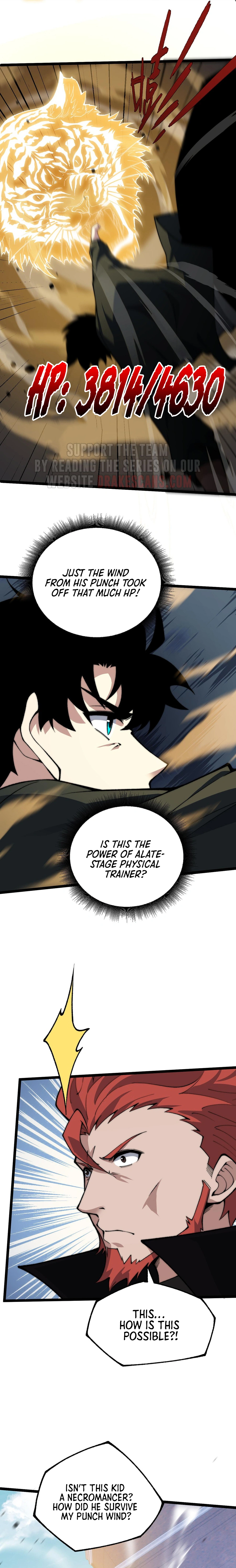 Maxed Strength Necromancer chapter 37 page 9