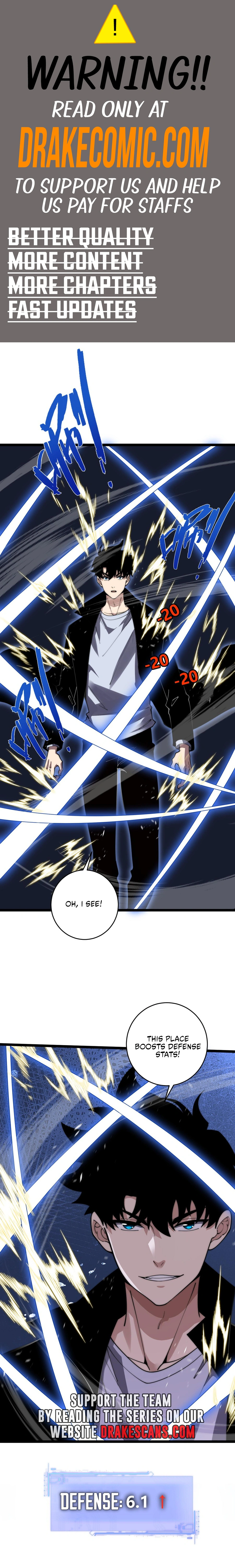 Maxed Strength Necromancer chapter 39 page 1