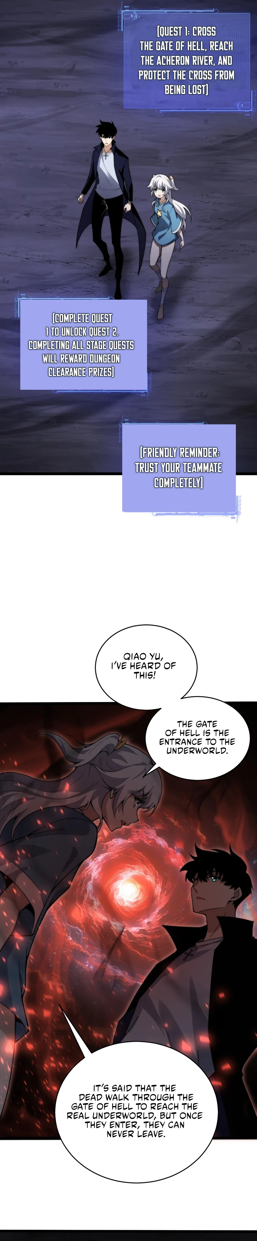 Maxed Strength Necromancer chapter 43 page 18